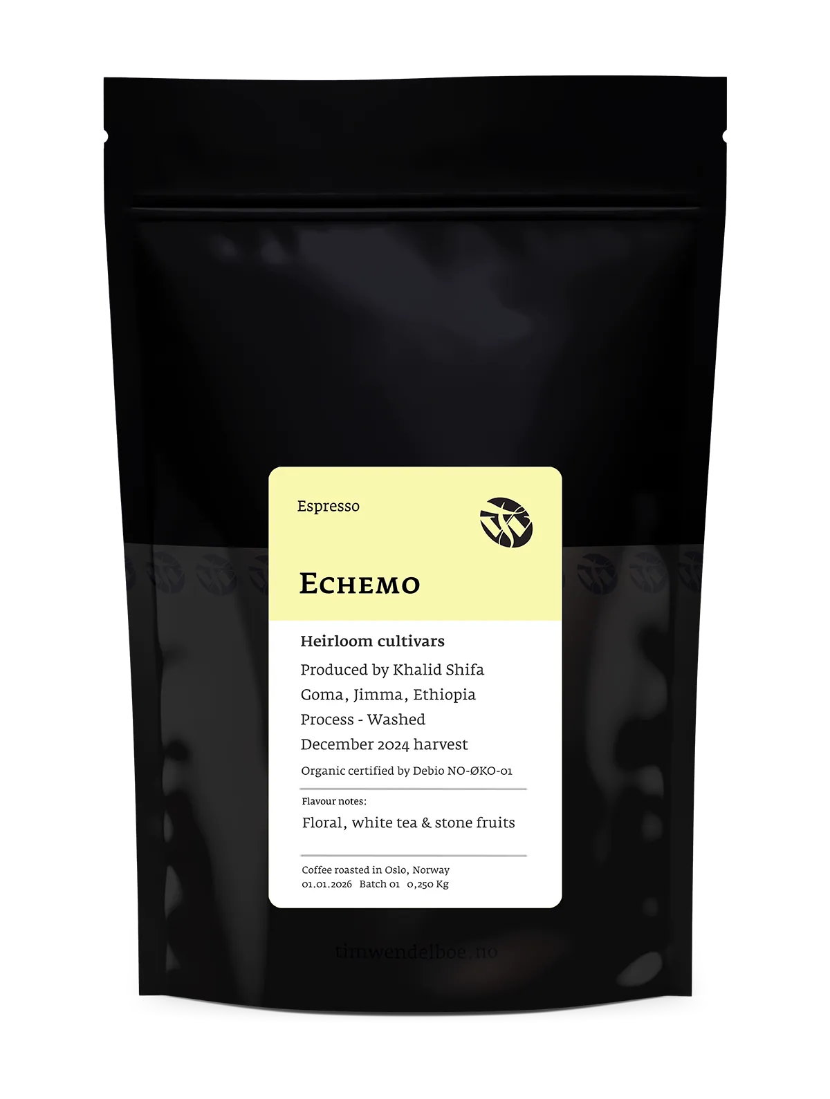 Echemo Espresso - Certified Organic 250g
